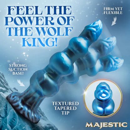 Majestic Auren Wolf King Silicone Dildo