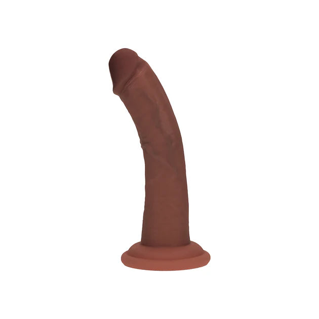 Realrock Dual Density Silicone Realistic Curved Dildo
