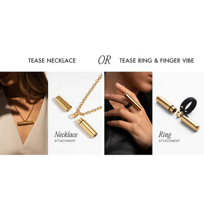 Crave Tease Collection (Necklace + Ring)