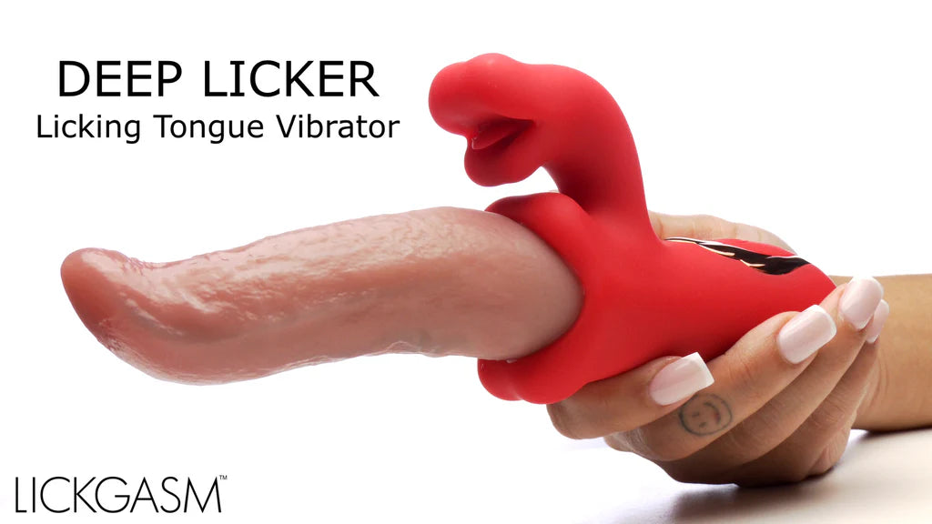 Lickgasm Deep Licker Licking Tongue Vibrator