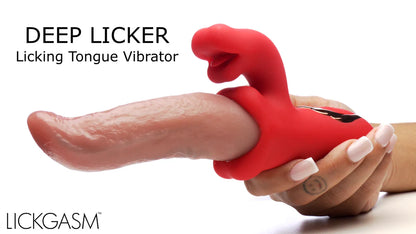 Lickgasm Deep Licker Licking Tongue Vibrator