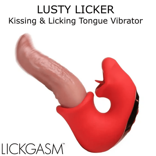 Lickgasm Lusty Licker Kissing and Licking Tongue Vibrator