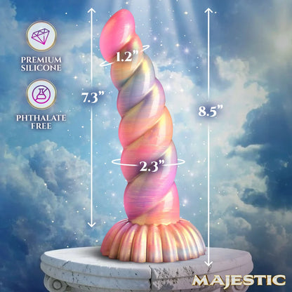 Creature Cocks Majestic Aurora Unicorn Silicone Dildo