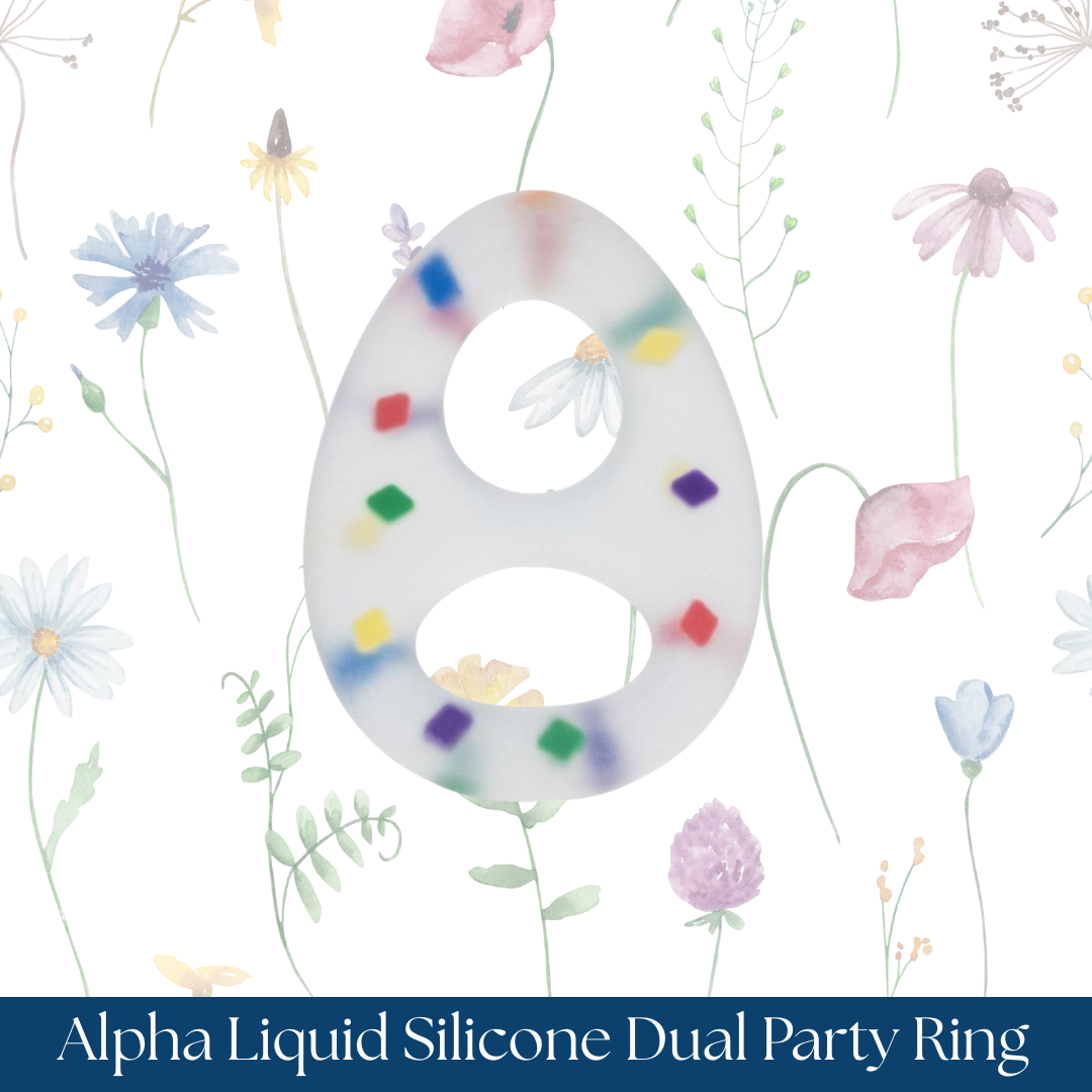 Alpha Liquid Silicone Dual Party Ring