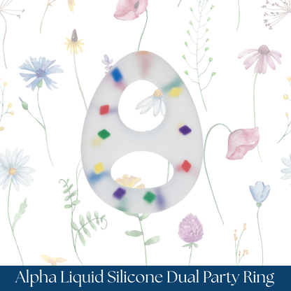 Alpha Liquid Silicone Dual Party Ring