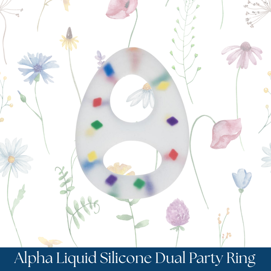 Alpha Liquid Silicone Dual Party Ring