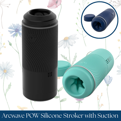 Arcwave POW Silicone Stroker with Suction Control