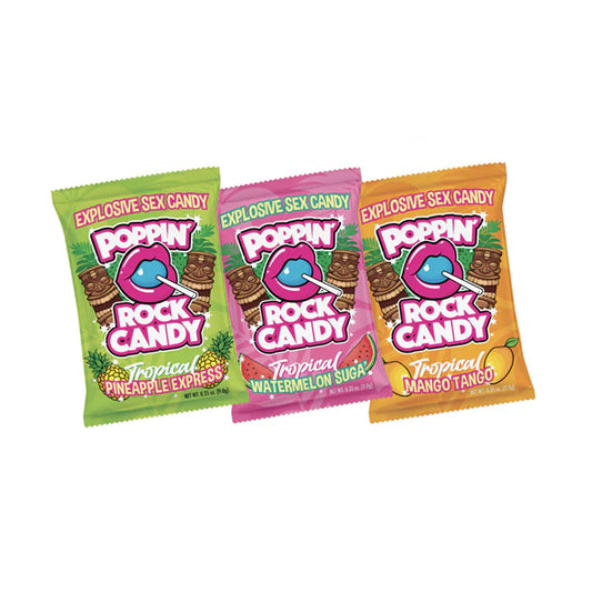 Poppin' Rock Candy - Tropical Fruit Oral Sex Candy
