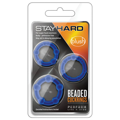 Stay Hard Beaded Cockrings