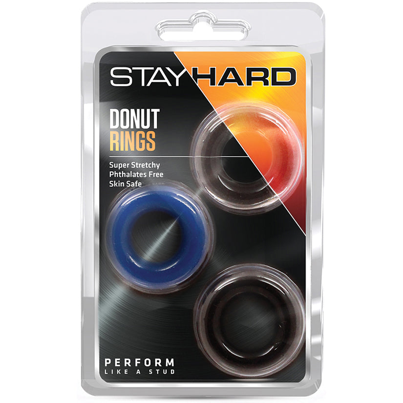 Stay Hard Donut Rings