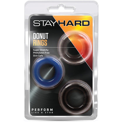 Stay Hard Donut Rings