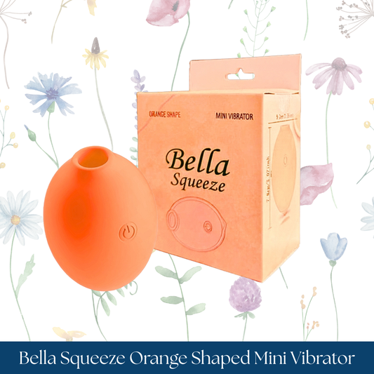 Bella Squeeze Orange Shaped Mini Vibrator