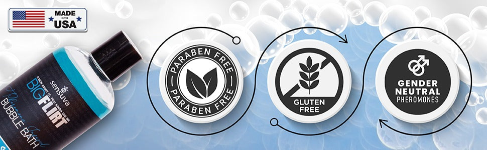 Big Flirt Pheromone Infused Bubble Bath & Shower Gel