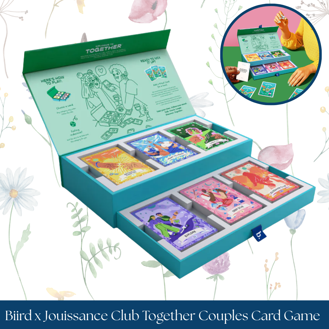 Biird x Jouissance Club Together Couples Card Game