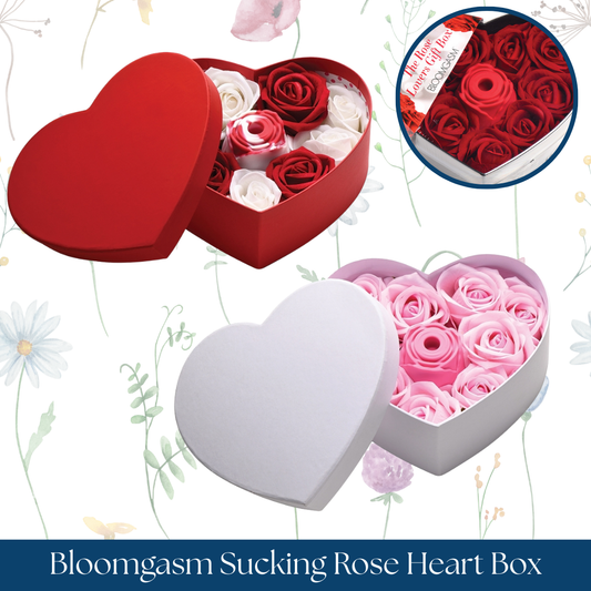 Bloomgasm Sucking Rose Heart Box