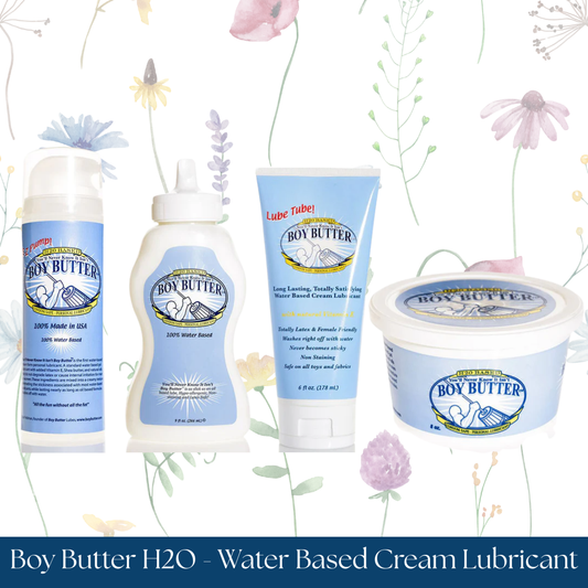 Boy Butter H2O - Water Based Cream Lubricant