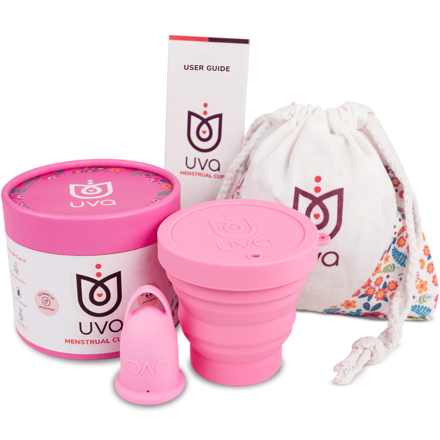 Uva Cup Menstrual Cup Set