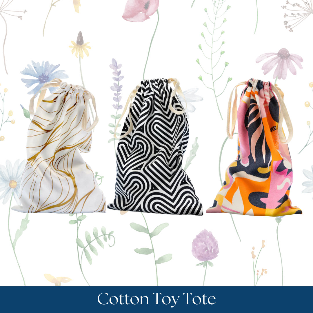 Cotton Toy Tote