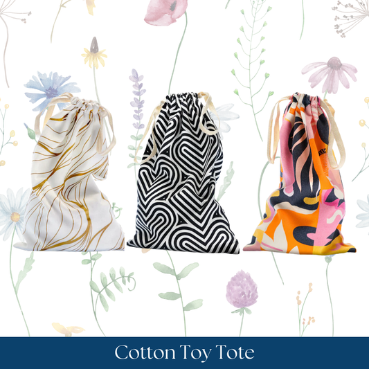 Cotton Toy Tote