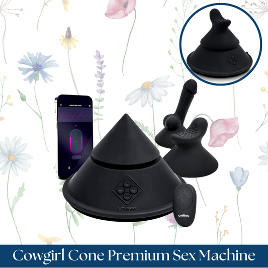Cowgirl Cone Premium Sex Machine with App and Remote Control