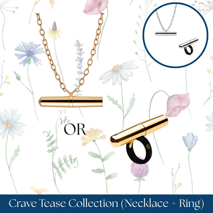 Crave Tease Collection (Necklace + Ring)