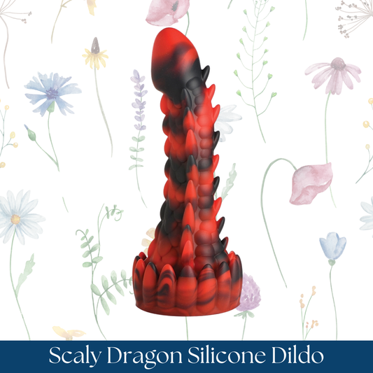 Creature Cocks Demon Rising Scaly Dragon Silicone Dildo