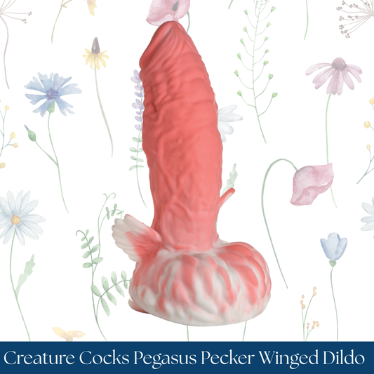 Creature Cocks Pegasus Pecker Winged Silicone Dildo