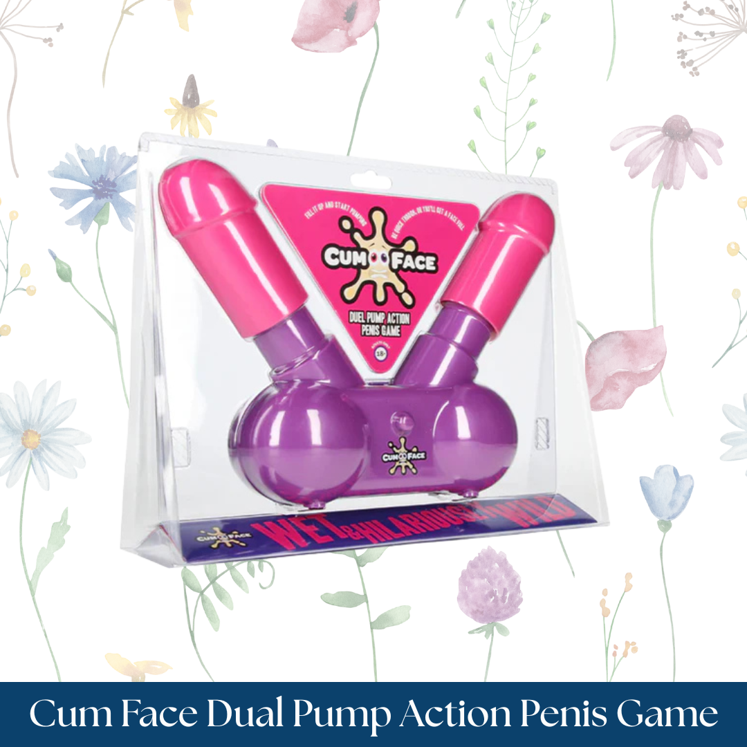 Cum Face Dual Pump Action Penis Game