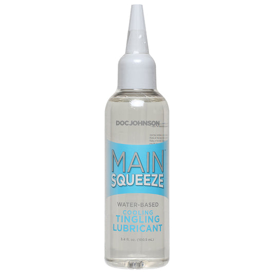 Main Squeeze Cooling/Tingling Water-Based Lubricant