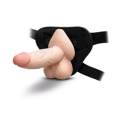 b-Vibe Slipskin Realistic Silicone Dildo 6 in.