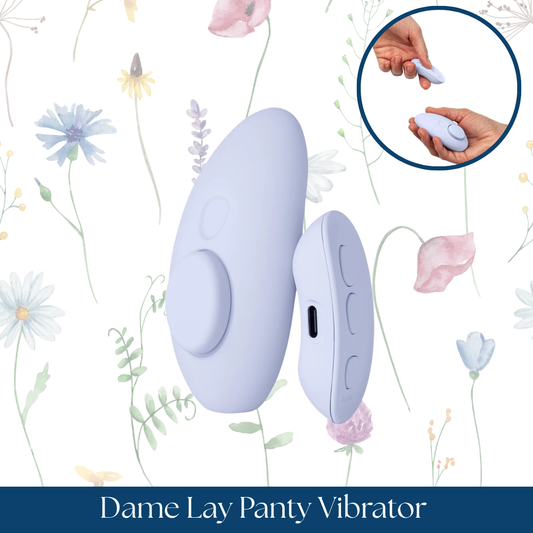 Dame Lay Panty Vibrator with Remote Control