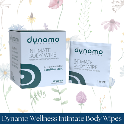 Dynamo Wellness Intimate Body Wipes 15 Pack