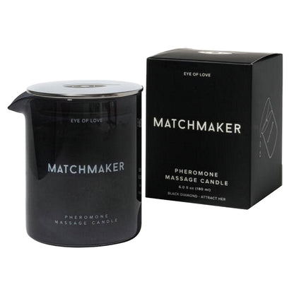Eye of Love Matchmaker Black Diamond Massage Candle - Attract Her