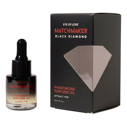 Eye of Love Matchmaker Black Diamond  Pheromone Perfume Oil - Attract Her