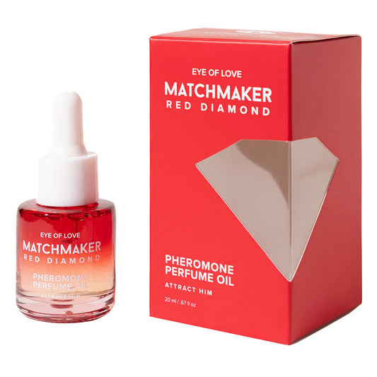 Eye of Love Matchmaker Red Diamond  Pheromone Perfume Oil - Attract Him