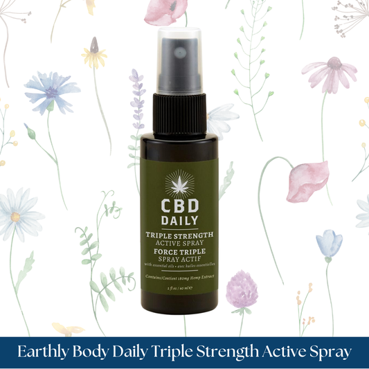 Earthly Body Daily Triple Strength Active 180mg Spray