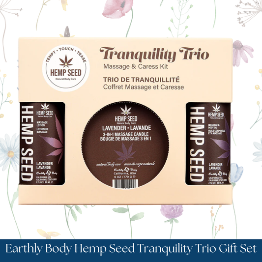 Earthly Body Hemp Seed Tranquility Trio Gift Set