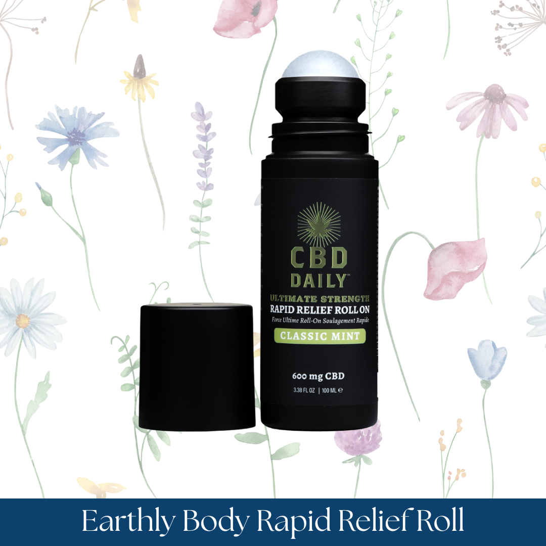 Earthly Body Rapid Relief Roll 600mg