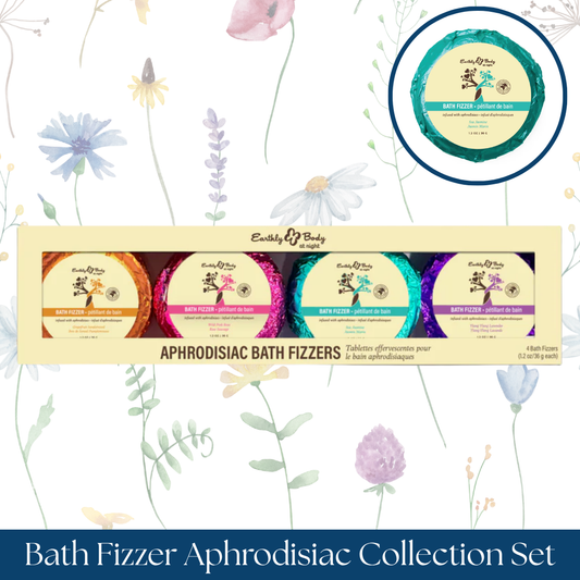 Earthly Body at Night Bath Fizzer Aphrodisiac Collection Set