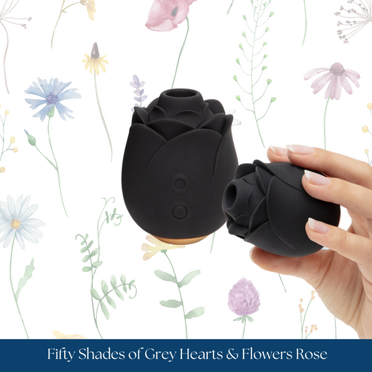 Fifty Shades of Grey Hearts & Flowers Rose