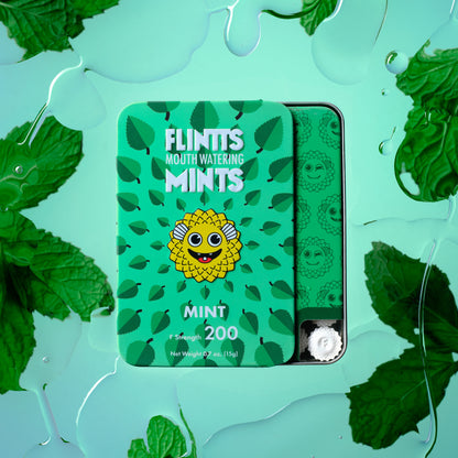 Flintts Mints Mouthwatering Sugar-Free Breath Mints