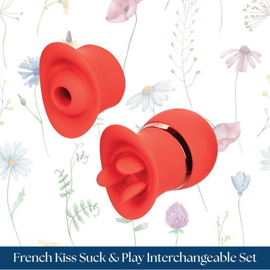 French Kiss Suck & Play Interchangeable Set