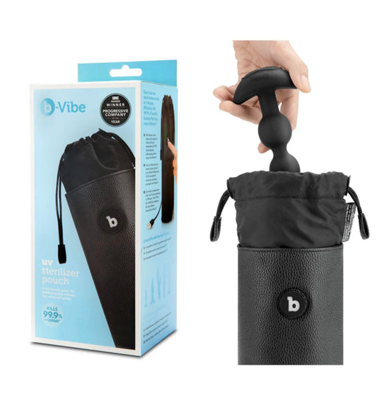 b-vibe UV Sterlizer Pouch Black