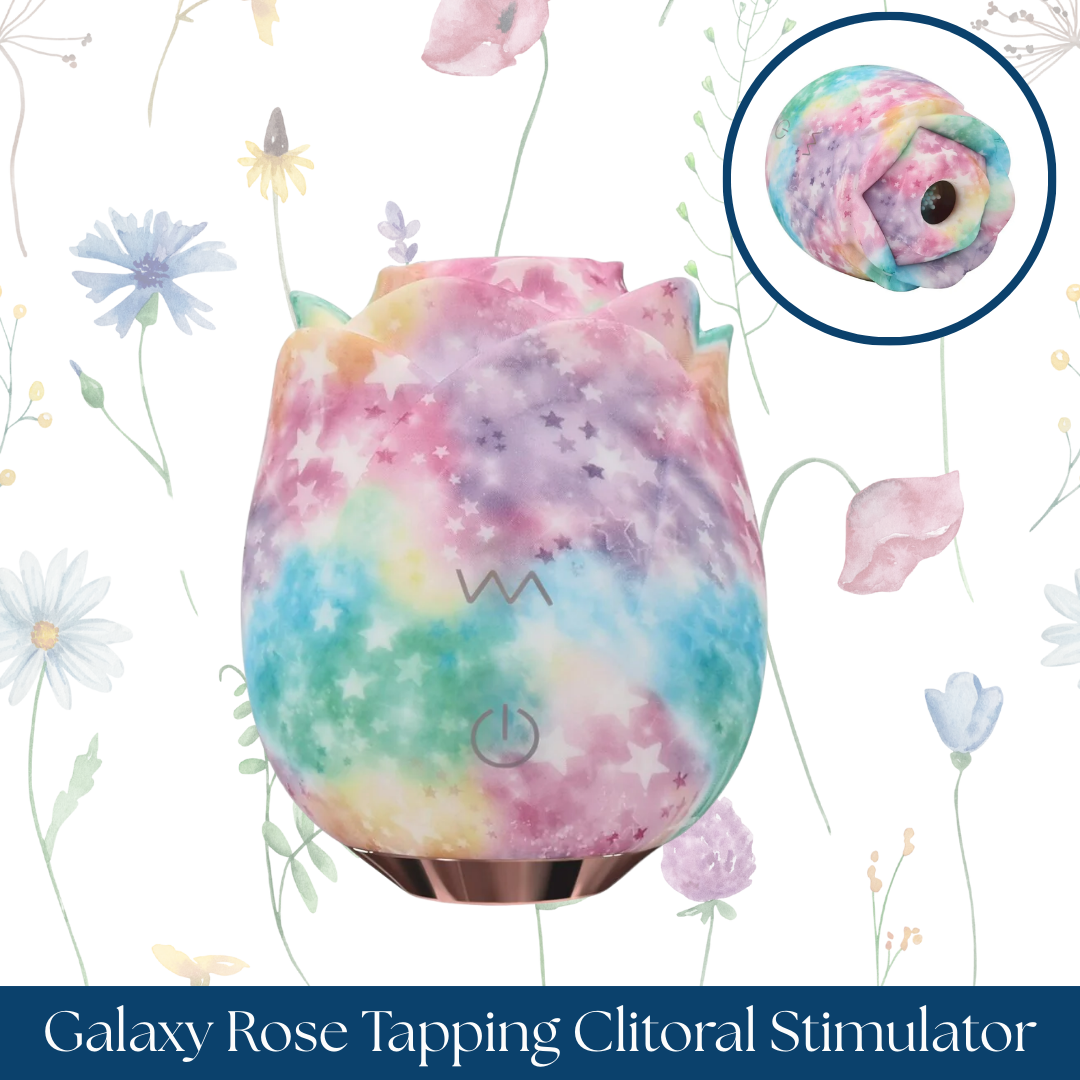 Galaxy Rose Tapping Clitoral Stimulator