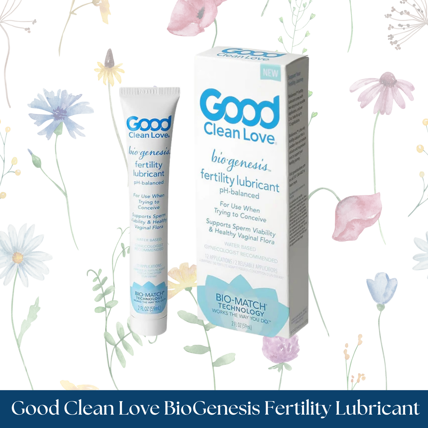 Good Clean Love BioGenesis Fertility Lubricant 2 oz.