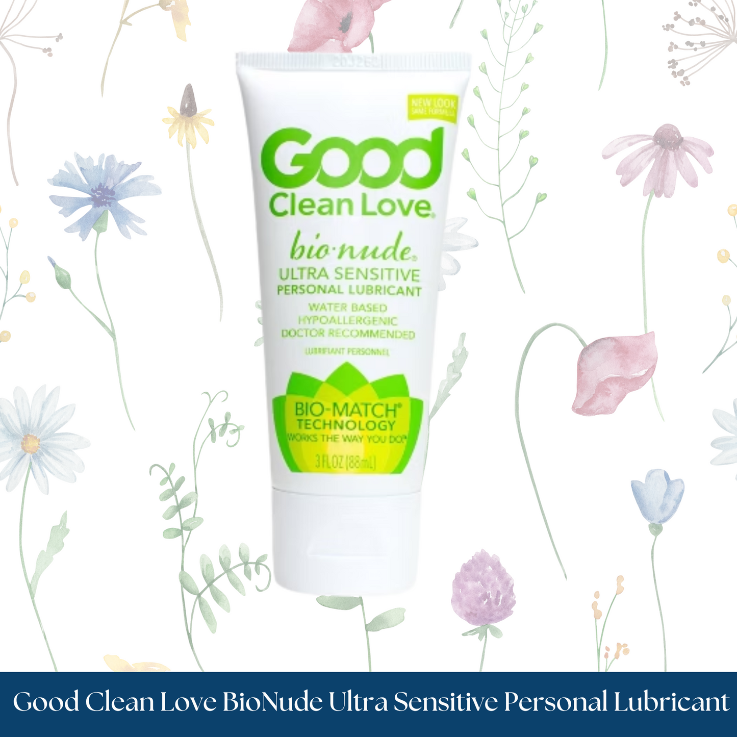 Good Clean Love BioNude Ultra Sensitive Personal Lubricant 3 oz.