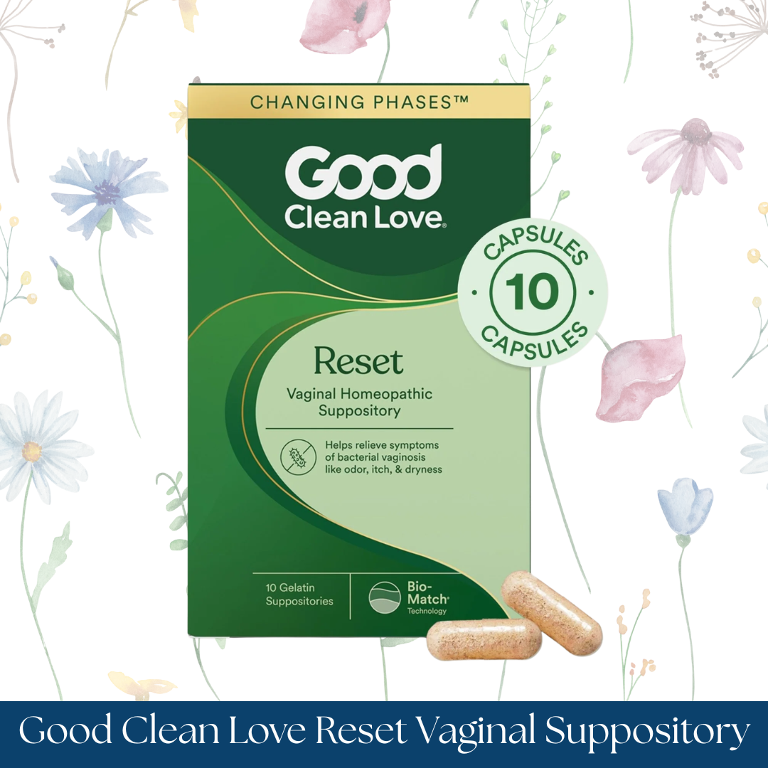 Good Clean Love Reset Vaginal Suppository