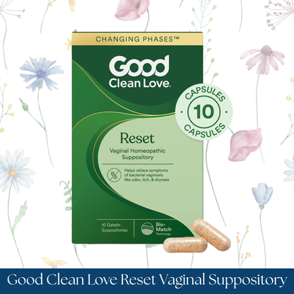 Good Clean Love Reset Vaginal Suppository