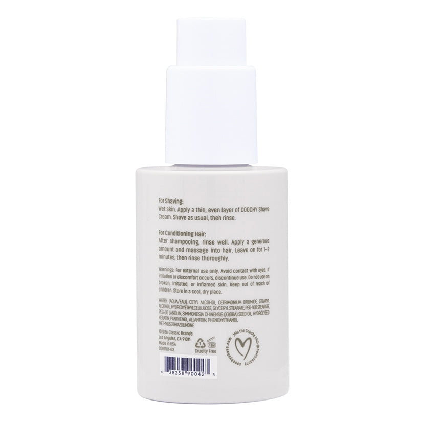 Travel Size Coochy Shave Cream 3.4oz