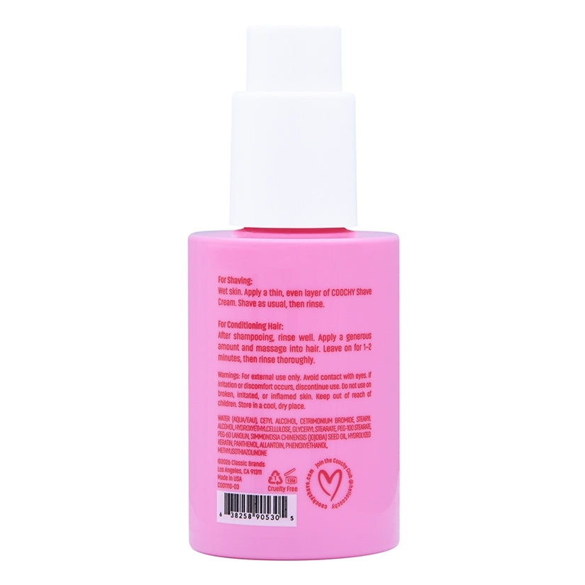 Travel Size Coochy Shave Cream 3.4oz